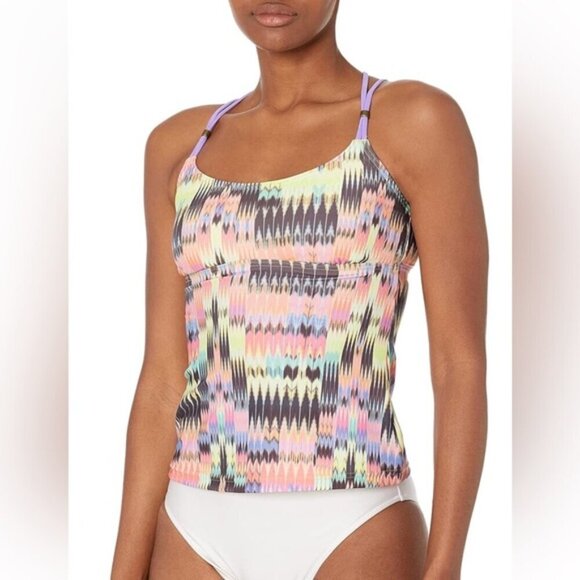 prAna Women's Azora Tankini Supernova Rio size S - Picture 1 of 7